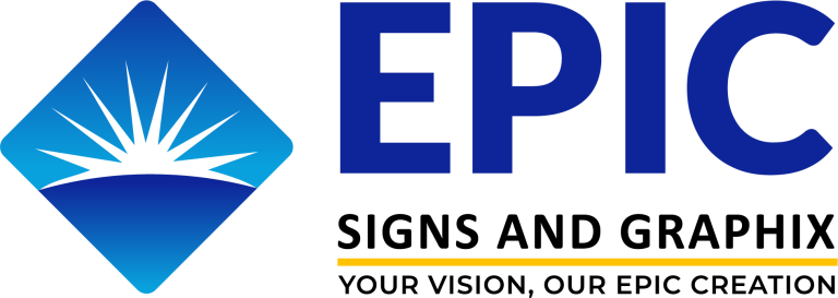 Custom signs and vehicle wrapping services by Epic Signs and Graphix in Missouri City, Texas.